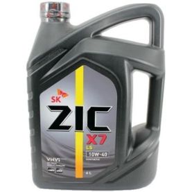 Автомобильное моторное масло ZIC X7 LS (A+) 10W-40 6л Автомобильное моторное масло ZIC X7 LS (A+) 10W-40 6л