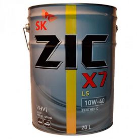 Автомобильное моторное масло ZIC X7 LS (A+) 10W-40 20л
