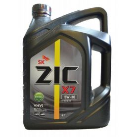 Автомобильное моторное масло ZIC X7 DIESEL (5000) 5W-30 6л