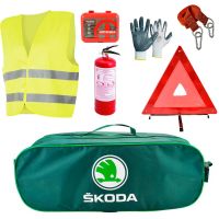 Набор автомобилиста Skoda кроссовер минивэн зеленый 01-006-К